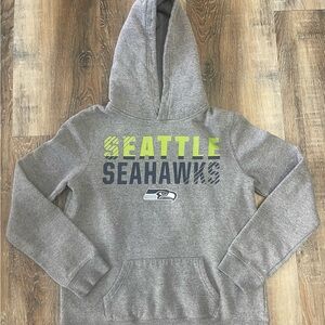 Fanatics Seattle Seahawks Gray Hoodie, size YXL